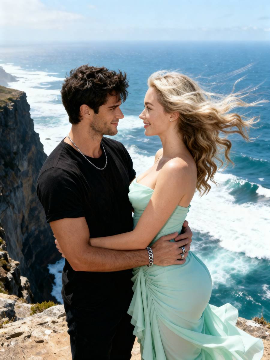 Поцелуй на краю скалы