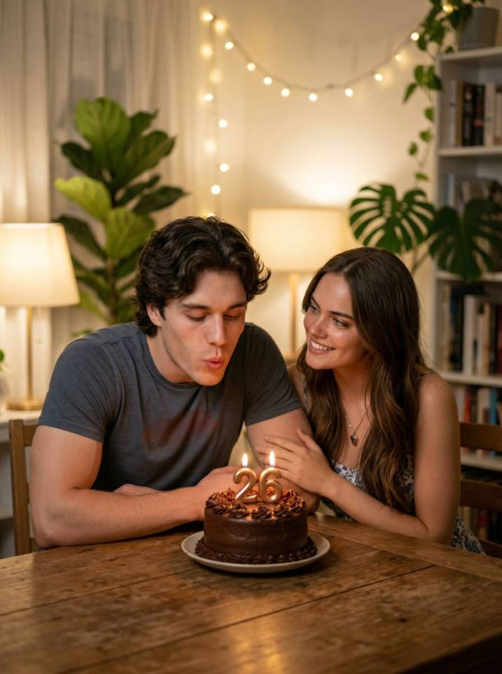 Поцелуй на день рождения