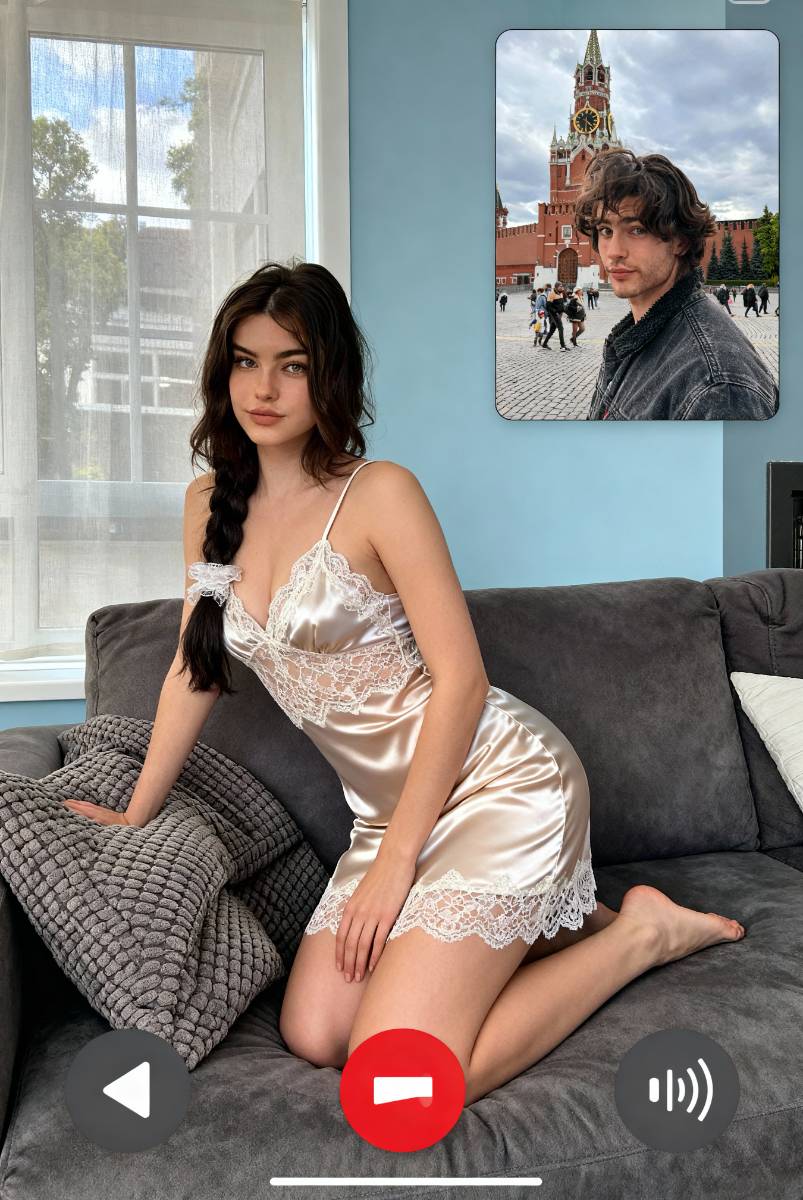 Видеозвонок "Скучаю по тебе"