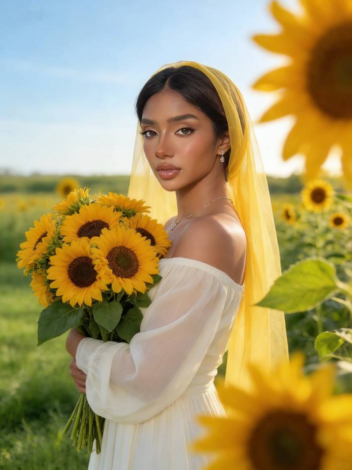 เด็กสาวดอกทานตะวัน